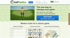 Desktop Screenshot of golfpipeline.com